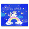 Tapis de souris Licorne couleurées 24x20 cm - miniature