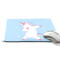 Tapis de souris Licorne multicolore 190x250 mm - miniature variant 1