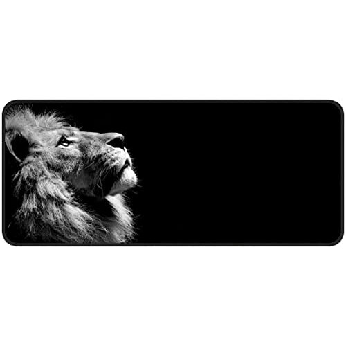 Tapis de souris Lion solitaire XXL 800x300 mm