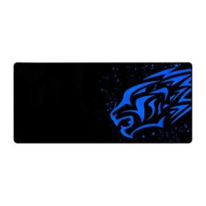 Tapis de souris Lion bleu XXL 880x400 mm