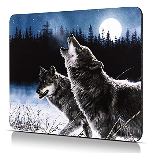 Tapis de souris Loup cf- 240x200 mm