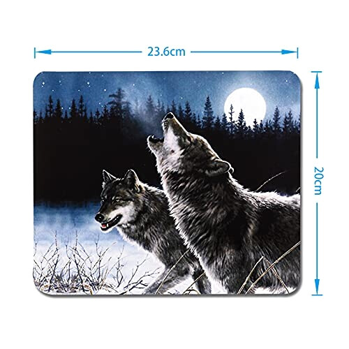 Tapis de souris Loup cf- 240x200 mm variant 0 