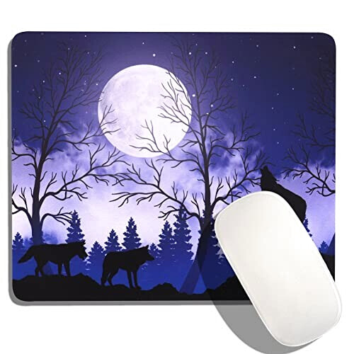 Tapis de souris Loup mf- 24x20 cm variant 2 