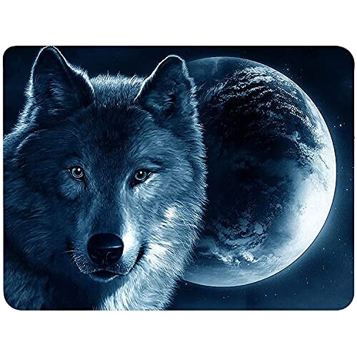 Tapis de souris Loup 36x25 cm