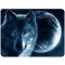 Tapis de souris Loup 36x25 cm - miniature