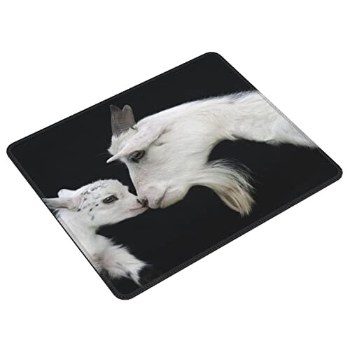 Tapis de souris Mouton mignon avec mère 21.1x26.2 cm variant 0 