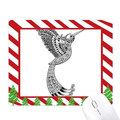 Tapis de souris Oiseau multicouleur 18x22 cm