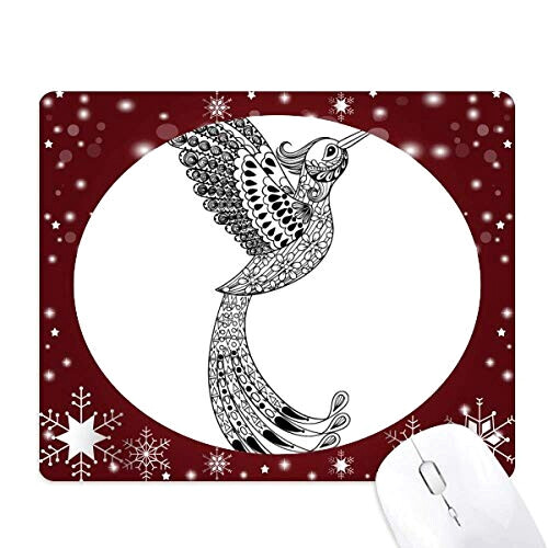 Tapis de souris Oiseau multicouleur 18x22 cm
