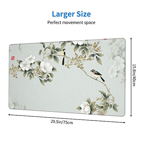 Tapis de souris Oiseau 40 x 75 40x75 cm variant 1 