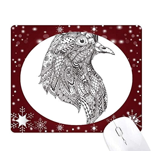 Tapis de souris Oiseau multicouleur 18x22 cm