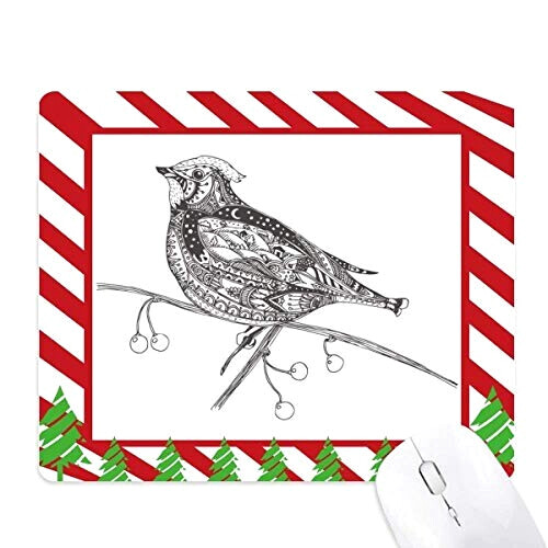 Tapis de souris Oiseau multicouleur 18x22 cm
