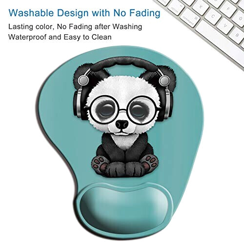 Tapis de souris Panda 245x210 mm variant 2 