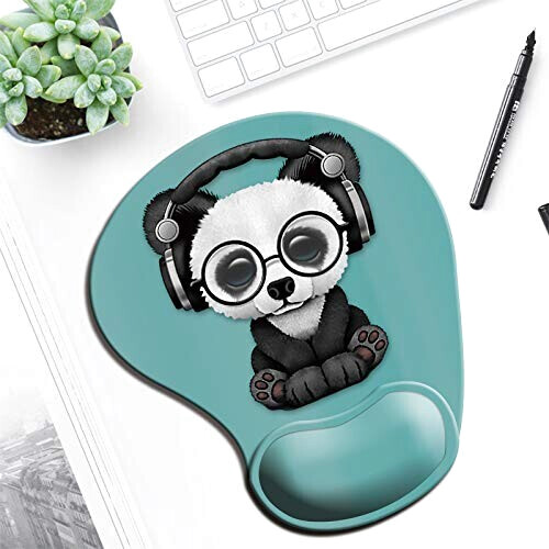 Tapis de souris Panda 245x210 mm variant 4 