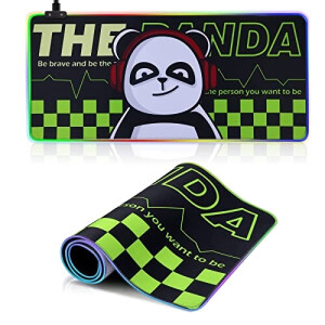 Tapis de souris Panda 900 x 400 900x400 mm