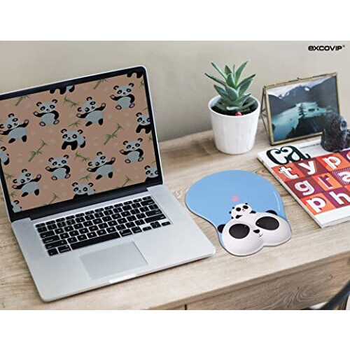 Tapis de souris Panda bleu 26x21 cm variant 0 