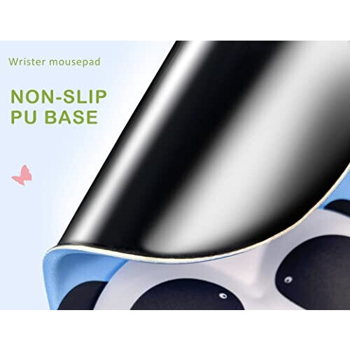 Tapis de souris Panda bleu 26x21 cm variant 2 