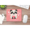 Tapis de souris Panda 21.5x18 cm - miniature variant 1