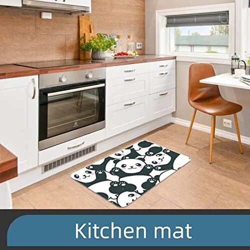 Tapis de souris Panda multicolore 40 x 60 50x80 cm variant 3 