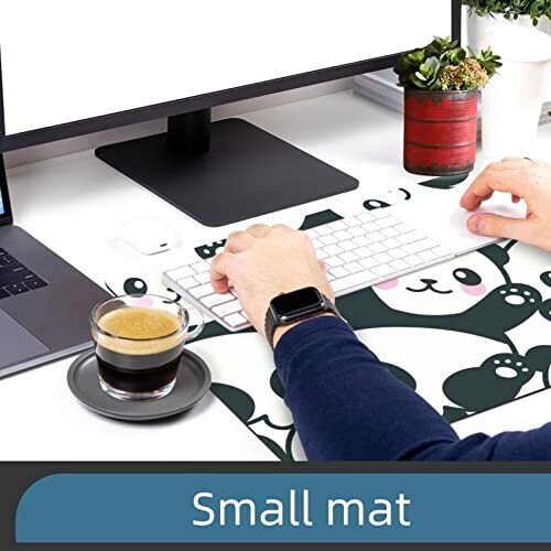 Tapis de souris Panda multicolore 40 x 60 50x80 cm variant 5 
