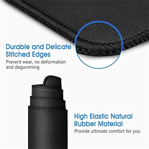 Tapis de souris Panda couleurful 600x300 mm variant 3 