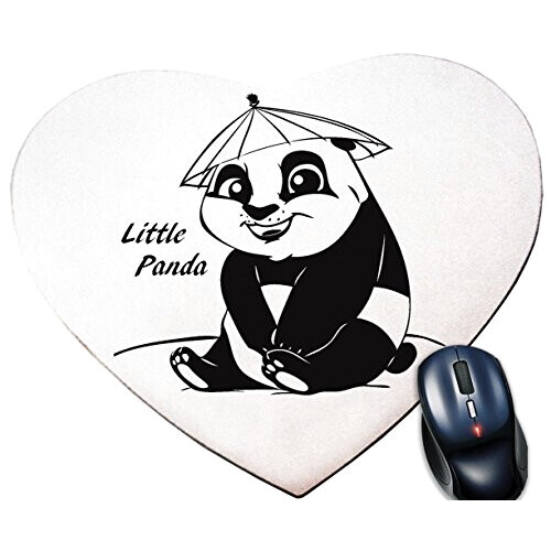 Tapis de souris Panda bleu 20x23.5 cm
