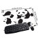 Tapis de souris Panda style 60x35 35x60 cm - miniature variant 2