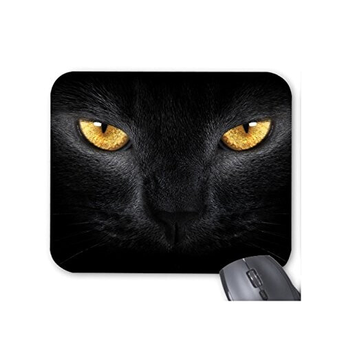 Tapis de souris Panthère noir