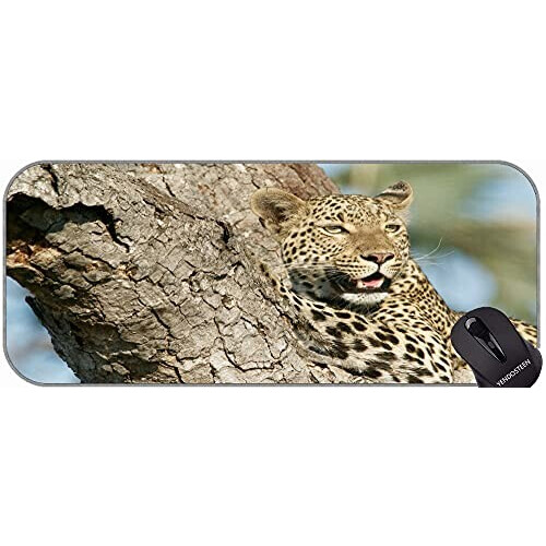 Tapis de souris Panthère yt. XXL 750x300 mm