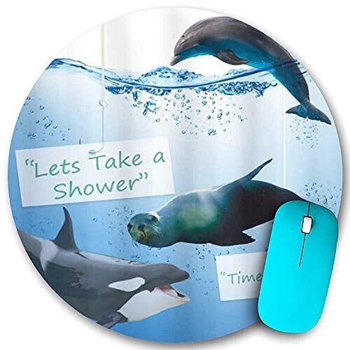 Tapis de souris Phoque 200x200 mm