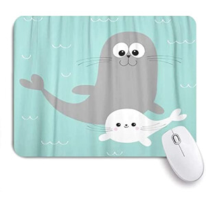 Tapis de souris Phoque mousepad- 25x20 cm