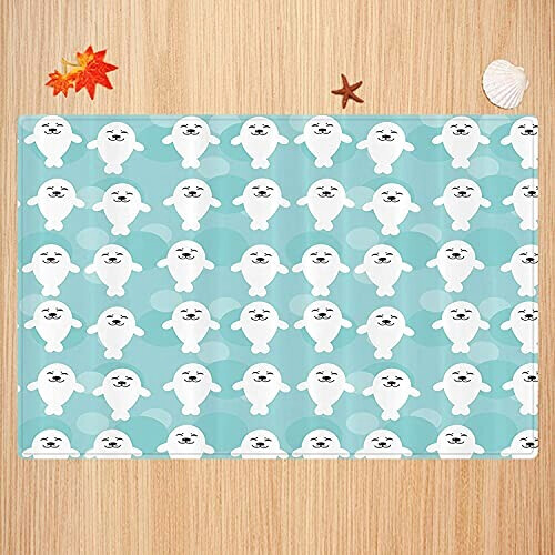 Tapis de souris Phoque style 40x60 cm