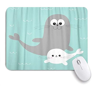 Tapis de souris Phoque mousepad- 25x20 cm