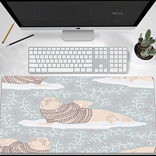 Tapis de souris Phoque 40 x 80 40x80 cm