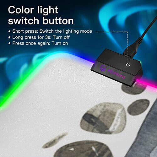 Tapis de souris Phoque multi 80 x 30 80x30 cm variant 0 