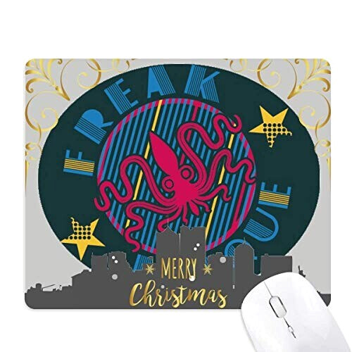 Tapis de souris Pieuvre multicouleur 18x22 cm