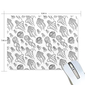 Tapis de souris Pieuvre multicolore 190x250 mm