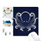 Tapis de souris Pieuvre 18x22 cm - miniature