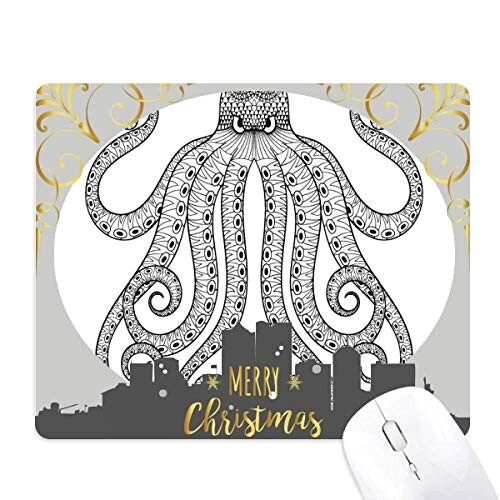 Tapis de souris Pieuvre 18x22 cm