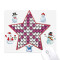 Tapis de souris Pieuvre multicolore 18x22 cm - miniature