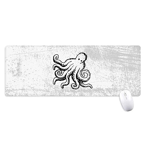 Tapis de souris Pieuvre 80 x 30 80x30 cm