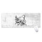 Tapis de souris Pieuvre 80 x 30 80x30 cm - miniature