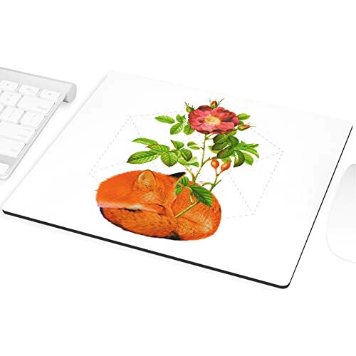 Tapis de souris Renard rose 200x240 mm variant 0 