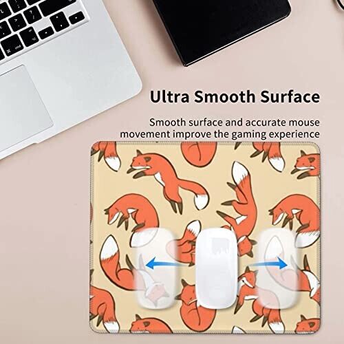 Tapis de souris Renard de nombreux s 18x22 cm variant 2 