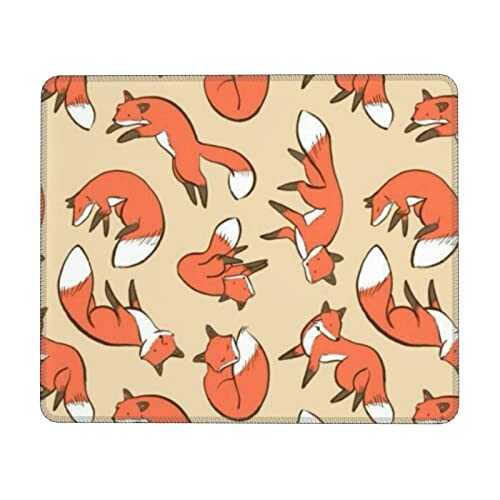 Tapis de souris Renard de nombreux s 18x22 cm variant 6 