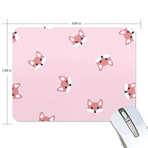 Tapis de souris Renard multicolore 190x250 mm