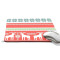 Tapis de souris Renne multicolore 25x20 cm - miniature variant 1