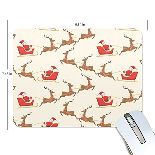 Tapis de souris Renne multicolore 25x20 cm
