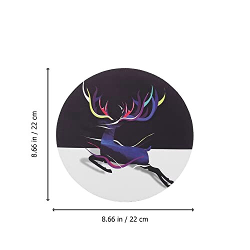 Tapis de souris Renne 22x22 cm variant 6 