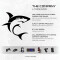Tapis de souris Requin blanc xl 800x350 mm - miniature variant 4