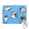 Tapis de souris Requin blanc 190x250 mm - miniature